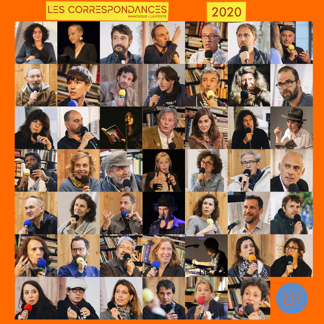 Invités de l'édition 2020 festival Les Correspondances de Manosque 2020