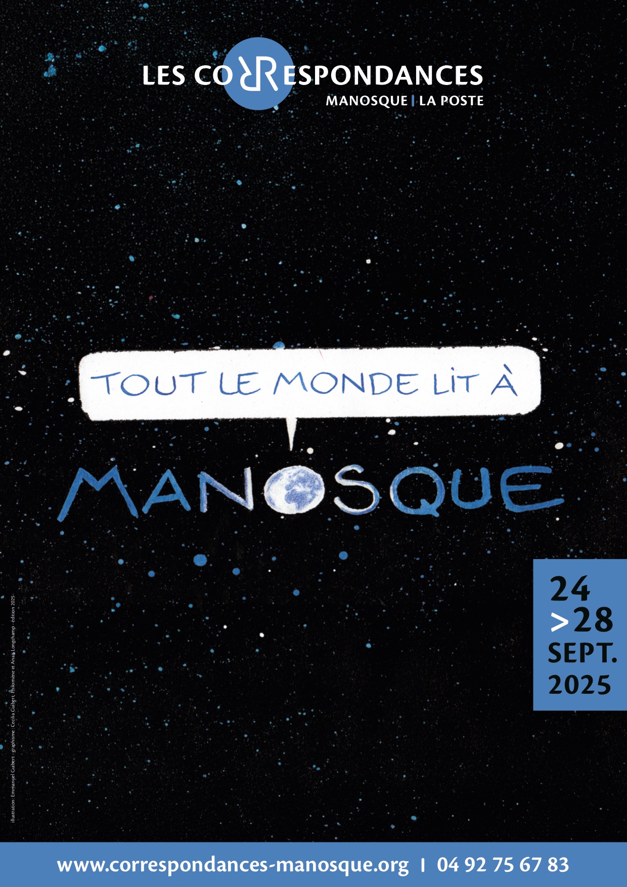Les Correspondances de Manosque - Affiche 2024 © François Avril